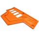 ORANGE - RZR XP1000 8 Switch Dash Panel. 2 Piece + 6 Switches included.