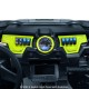 LIME SQUEEZE - RZR XP1000 8 Switch Dash Panel. 2 Piece + 6 Switches included.