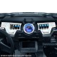 WHITE - RZR XP1000 8 Switch Dash Panel. 2 Piece + 6 Switches included.