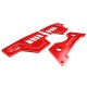 RED - RZR XP1000 8 Switch Dash Panel. 3 Piece only.