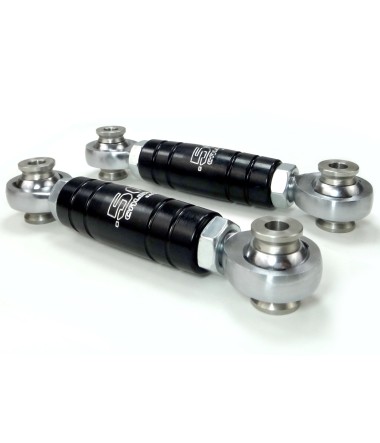 Polaris RZR / RZR4 XP1000 Heavy Duty Sway Bar Links - BLACK