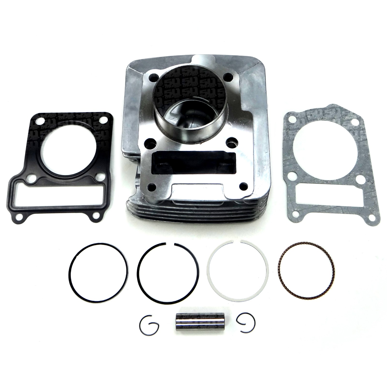 MOFANS 54mm Bore Complete Standard Sized Cylinder and Piston Kit with Gaskets Fit for Compatible with Yamaha TTR125 2000-2003 Yamaha TTR125E 2003-2004 