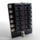12 Way Standard LED Circuit Blade Fuse Box