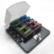 8 Way Standard LED Circuit Blade Fuse Box