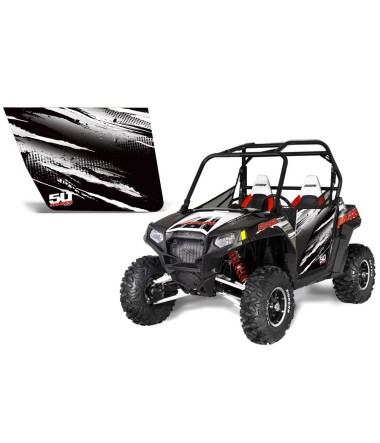 800S LE BWR sticker kit for 50 cal's 2 door RZR doors