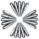 9/16 Extended Spike Lug Nuts - 60 Degree Taper Seat 20 Pack for 5 Lug Trucks and SUVs Chrome