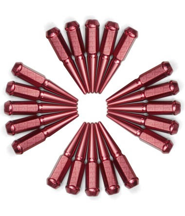 10 x 1.25 mm Chrrome Spiked Lug Nuts - 16 Pack