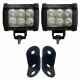 Polaris General Pod Light Mounting Bracket Combo with 3 Inch LIghts included