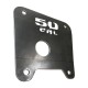 XP1000, Turbo & RS1 Heavy Duty Rear Plate - Available with no finish (raw) for fabrication or custom paint