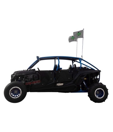 Polaris RZR 4 Xp1000 Pro Race Cage Left Side View