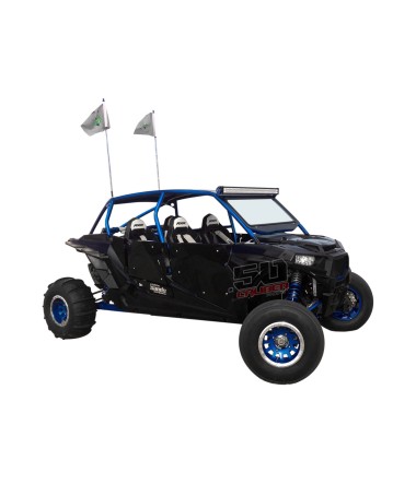 Yamaha Rhino 4 seat Roll Cage with Alimunum roof and visor