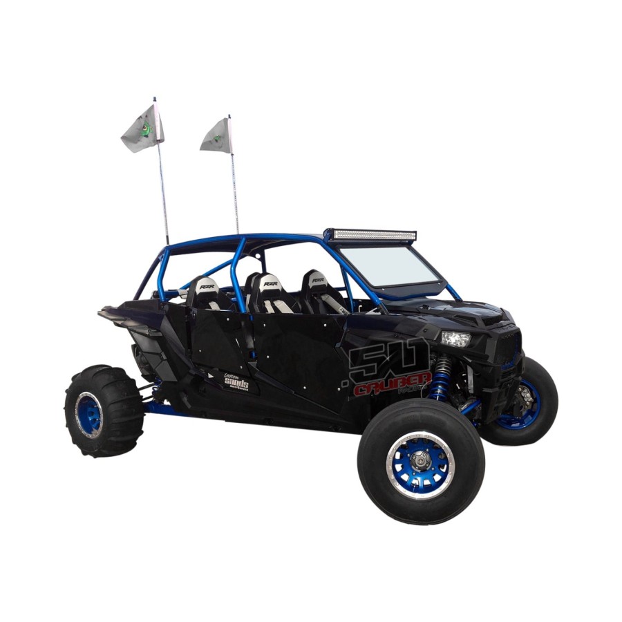 Yamaha Rhino 4 seat Roll Cage with Alimunum roof and visor