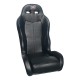 XP1000 Bucket Seat with Carbon Fiber Look High Bolsters, Harness Pass Through Holes
