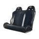Rear Bench Seat with Carbon Fiber Look for RZR4 XP1000 & Turbo Left Side Angle View