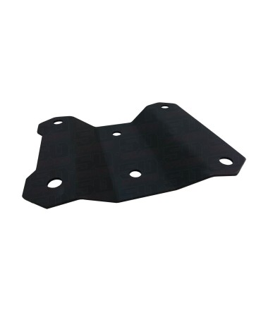 Can-Am X3 Heavy Duty Rear Plate - Black Powdercoat finish	