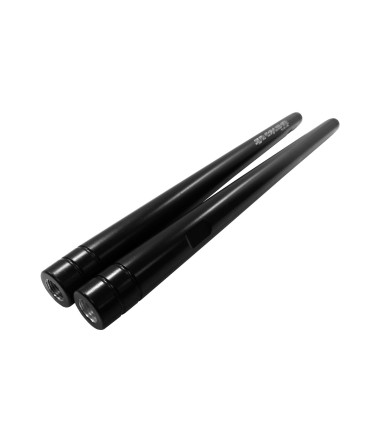 RZR Turbo S Heavy Duty Tie Rods - Black Powdercoat Rods