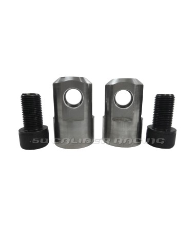 RZR Turbo S Heavy Duty Tie Rods - Stainless steel Clevis Yoke Inner tie rod ends