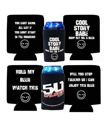 Free can koozie - one of several awesome designs!
