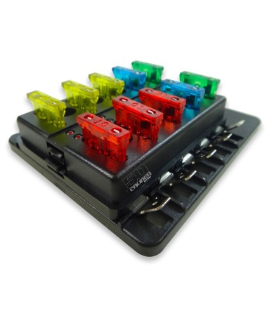 10 Way Blade Fuse Box