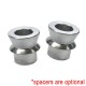 Rod End Kit - Single Joint - 1/2" Chromoly Heim - 1 Inch OD Tubing - Zinc Plated Chromoly Misalignment Spacers	