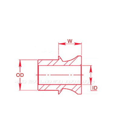 50 Caliber Racing Panhard Bar Fab Kit - Misalignment spacer diagram