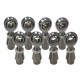 4 Link Rod End Kit - with Eight 3/4" Chromoly Heim joints and Eight bungs for 1.75" OD Tubing	