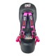 Can-Am X3 Bump Seat with Pink 2" Harness