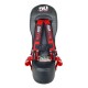 Can-Am X3 Bump Seat with Red 2" Harness