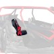 RZR PRO XP 4 Rear Bump Seat & Safety Harness  - Red