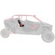 RZR PRO XP 4 Rear Bump Seat & Safety Harness  - Orange
