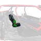 RZR PRO XP 4 Rear Bump Seat & Safety Harness  - Green