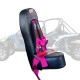 50 Caliber Racing Bump Seat Combo for Arctic Cat Wildcat with 2" Safety Harness - Pink
