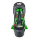 50 Caliber Racing Bump Seat Combo for Arctic Cat Wildcat with 2" Safety Harness - Green