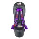 50 Caliber Racing Bump Seat Combo for Arctic Cat Wildcat with 2" Safety Harness - Purple