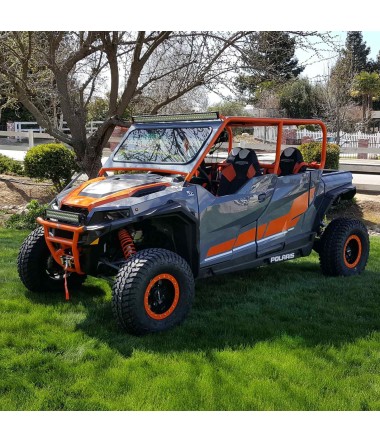 Yamaha Rhino 4 seat Roll Cage with Alimunum roof and visor