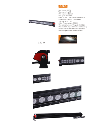 31 inch Remote Controled LED Light Bar CA Legal