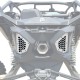 Billet Rear Grille Bezels for Can-Am X3 - White Powdercoat Installed