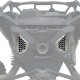 Billet Rear Grille Bezels for Can-Am X3 - Raw Silver (no finish)
