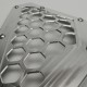 Billet Rear Grille Bezels for Can-Am X3 - Raw Silver (no finish)