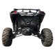 Custom Engine Cover for Can-am X3 - Black with Charcoal screen