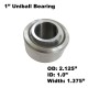 Uniball Spherical Bearings - 1" Bore