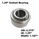 Uniball Spherical Bearings - 1.25" Bore