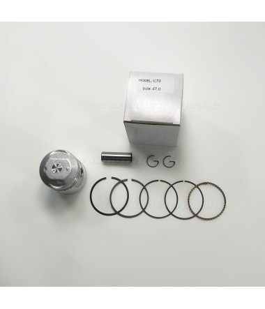 50 Caliber Racing OEM Spec Honda CT70 Piston Kit