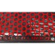 CNC Laser Cut Steel Side Intake Grilles with 50 Caliber Racing logo Red/Black