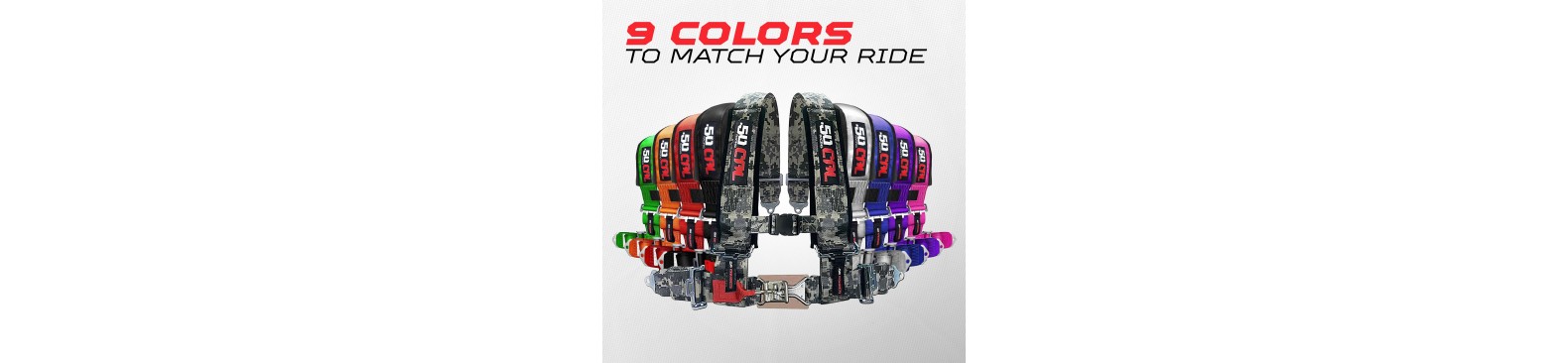 4 and 5 point racing harnesses