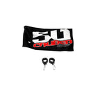 Each whip includes a 50 Caliber Racing flag and premium swivel clip mounts