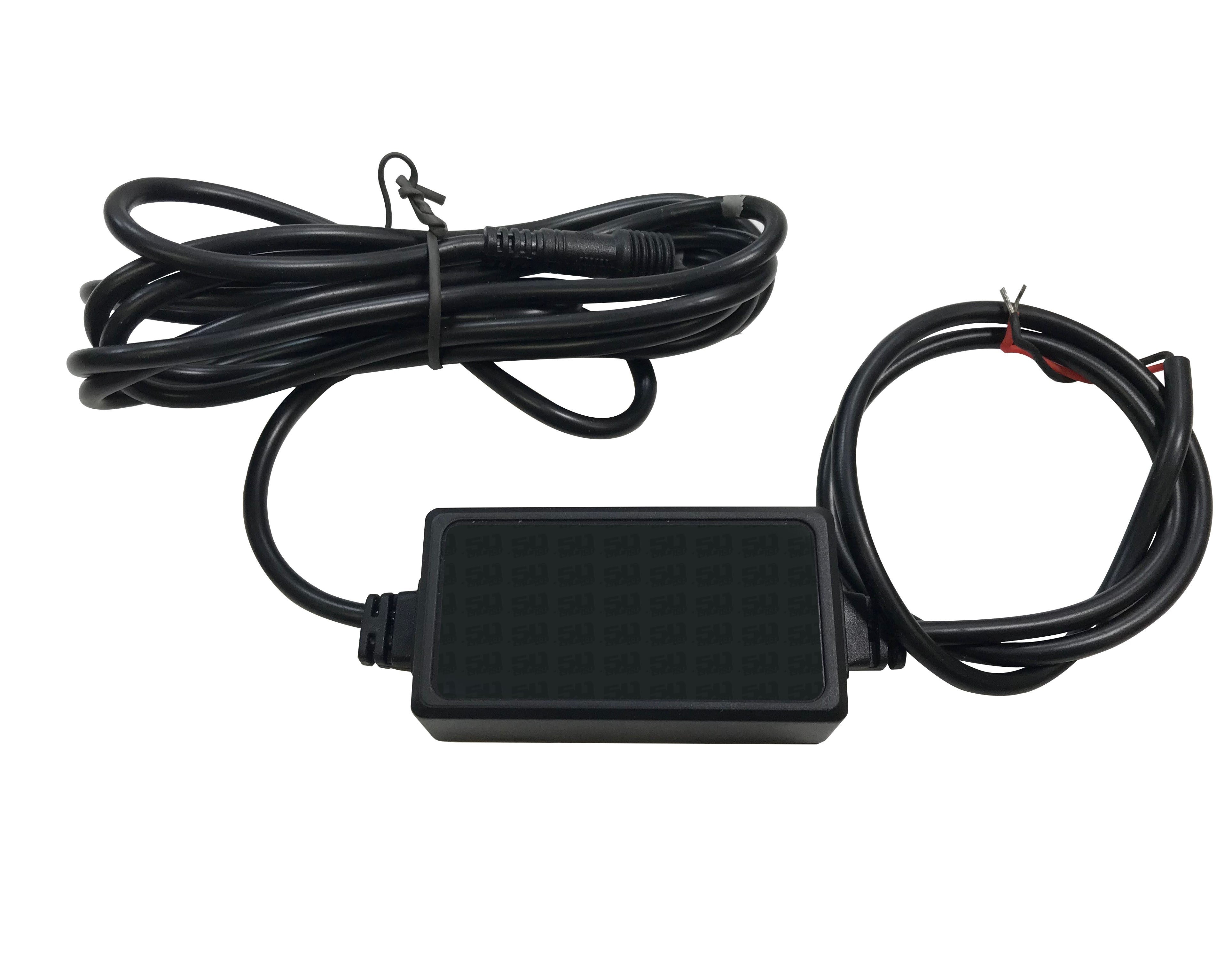 Sealed control box compatible with rf remote or bluetooth app