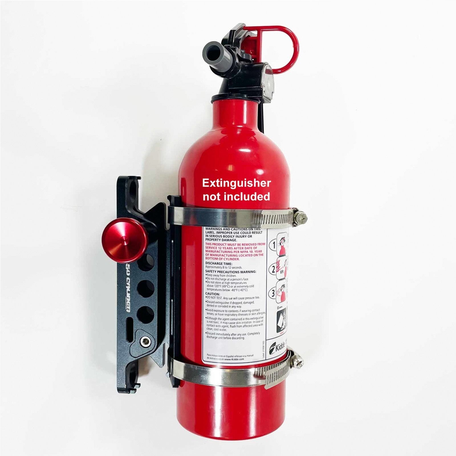 Quick Release Fire Extinguisher Mount