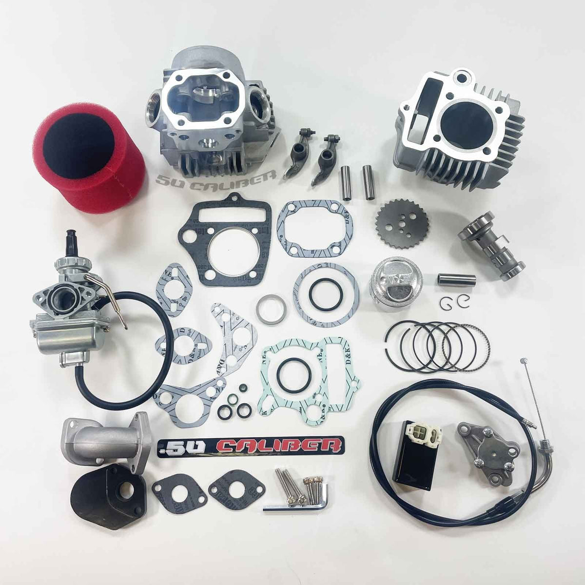 88cc Race Head Big Bore Kit for honda Z50, xr crf 70, xr50, and crf 50 ...