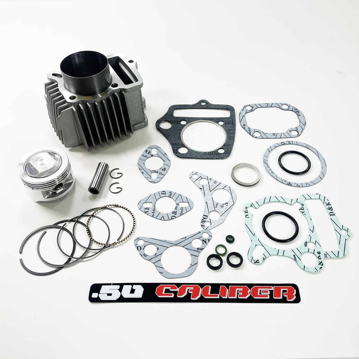 88cc stage 1 big bore kit for honda for xr and crf 70 – 50 Caliber Racing